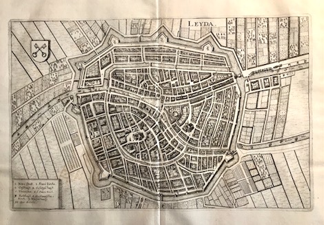 Merian Matthà¤us (1593-1650) Leyda (Leiden) 1649 Francoforte